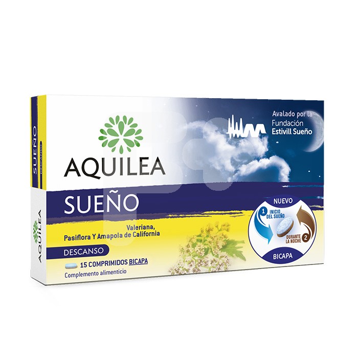 Aquilea Sueño 1,95mg 15 comprimidos