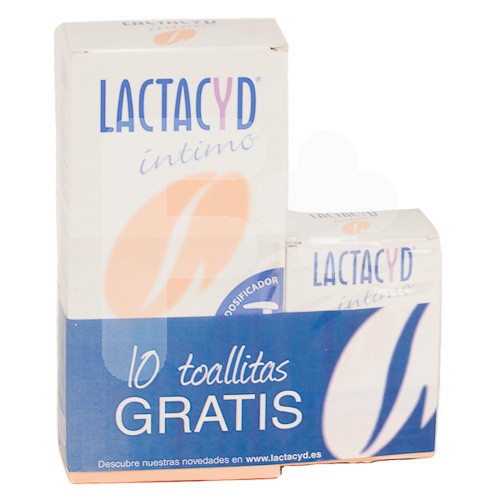 Lactacyd íntimo gel 400ml +10 toallitas