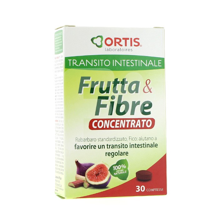 Ortis frutas fibras forte 24 comprimidos