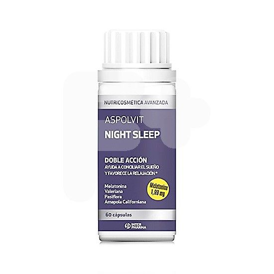 ASPOLVIT NIGHT SLEEP 60 CAPSULAS