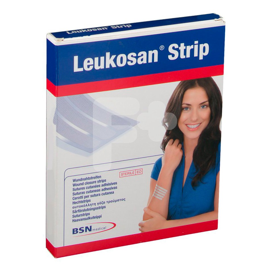 Leukosan strip 12 mm x 100 mm 2 uds