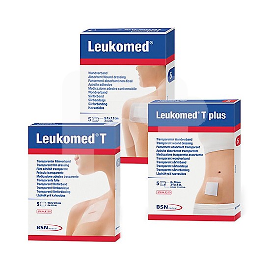 Leukomed aposito 5 cm x 7,2 cm 5 uds