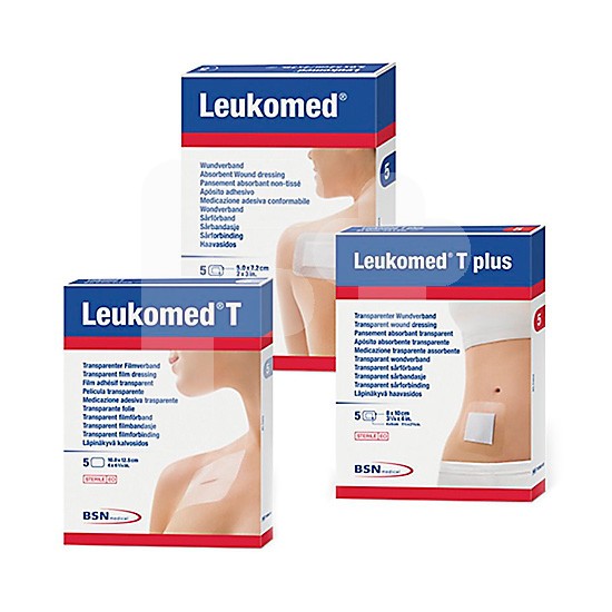 Leukomed aposito 8 cm x 10 cm 5 uds