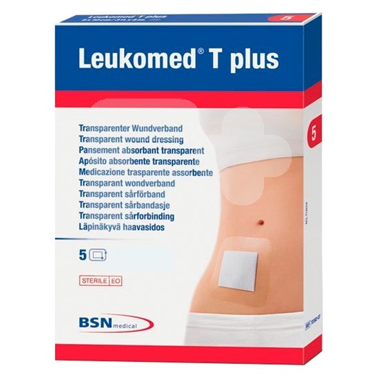 Leukomed t plus aposito 8 cm x 15 cm 5 uds