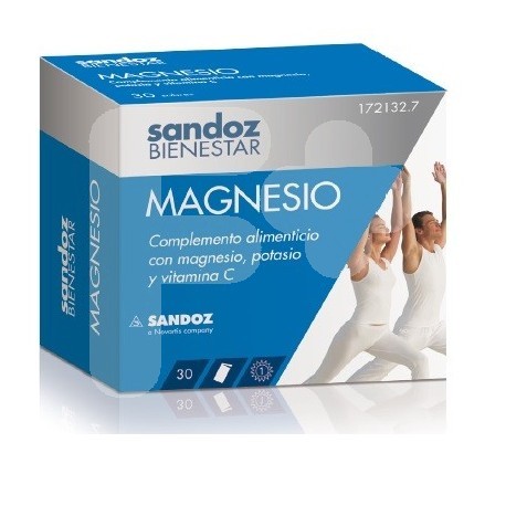 Sandoz Bienestar Magnesio + Potasio 30 sobres