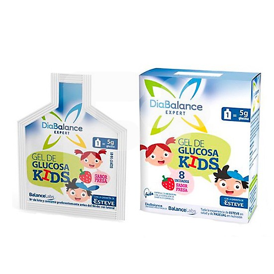 DIABALANCE GEL GLUCOSA PEDIATRICO 8 UDS