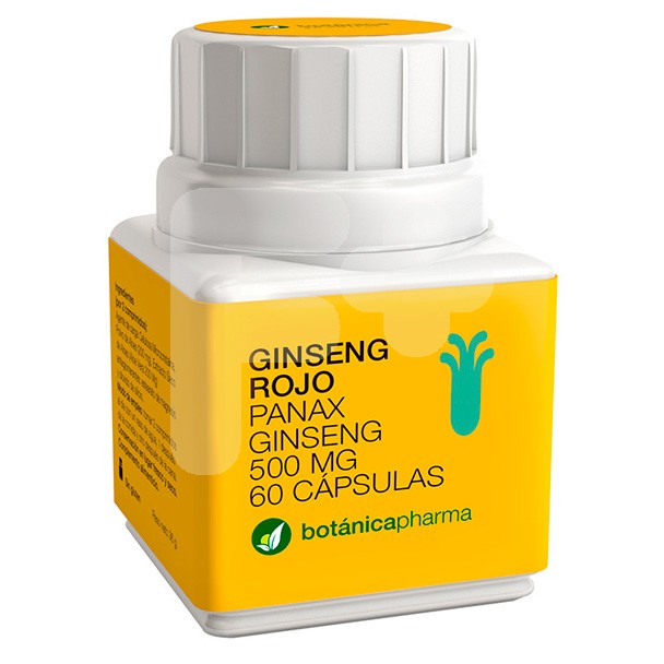 BotánicaPharma ginseng rojo 500mg 60u