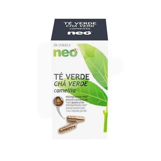 Neovital té verde microgranulos 45 cápsulas