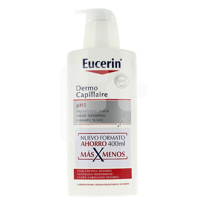 Eucerin Dermocapillare champú suave pH5 400ml Eucerin Dermocapillare champú suave pH5 400ml