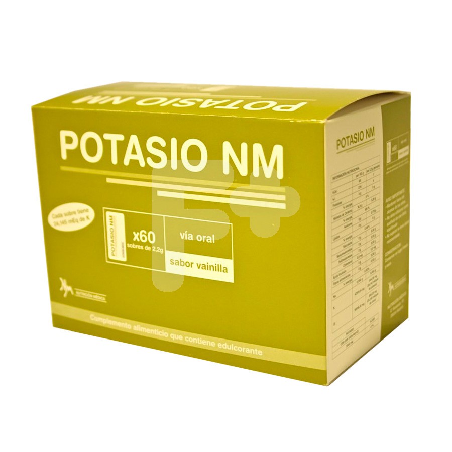 Nutrición Médica Potasio nm 60 sobres x 2,2g