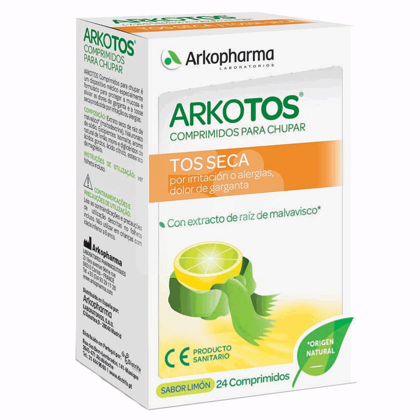 ARKOTOS 24 COMPRIMIDOS PARA LA TOS