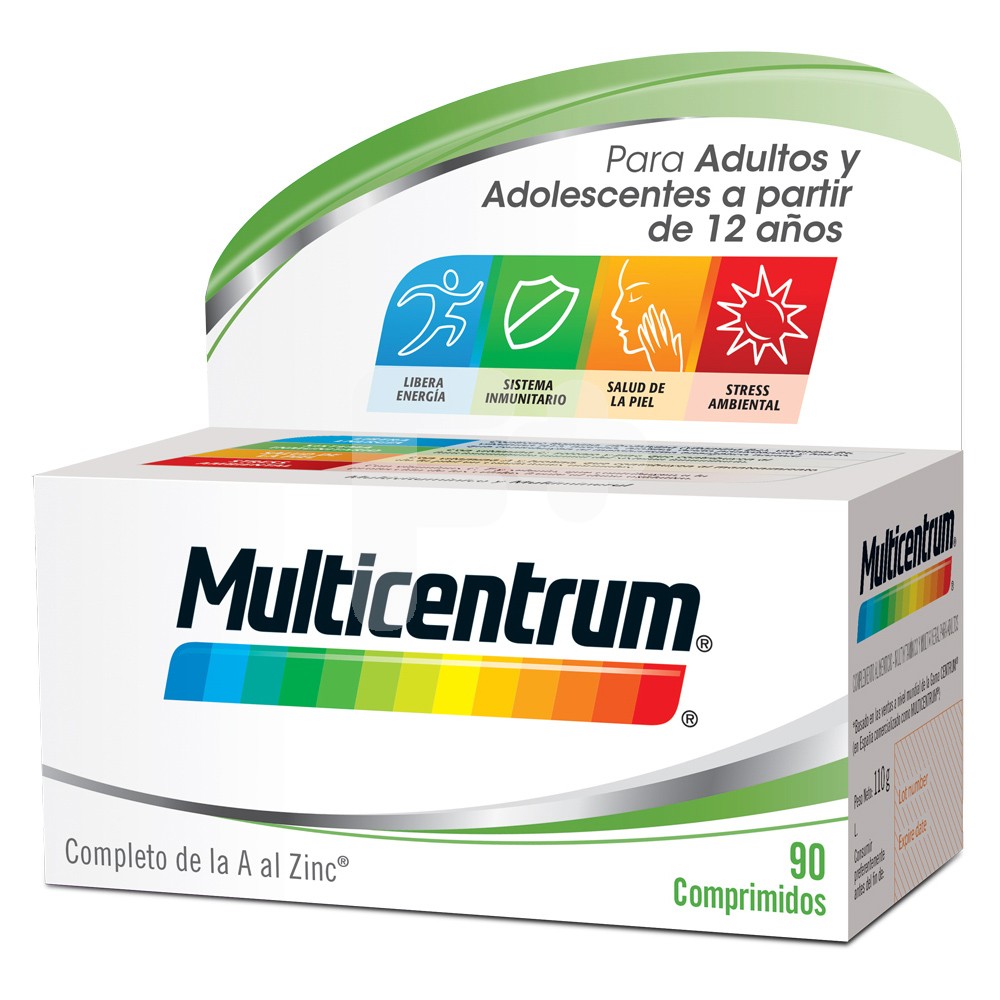 Multicentrum 90 comprimidos