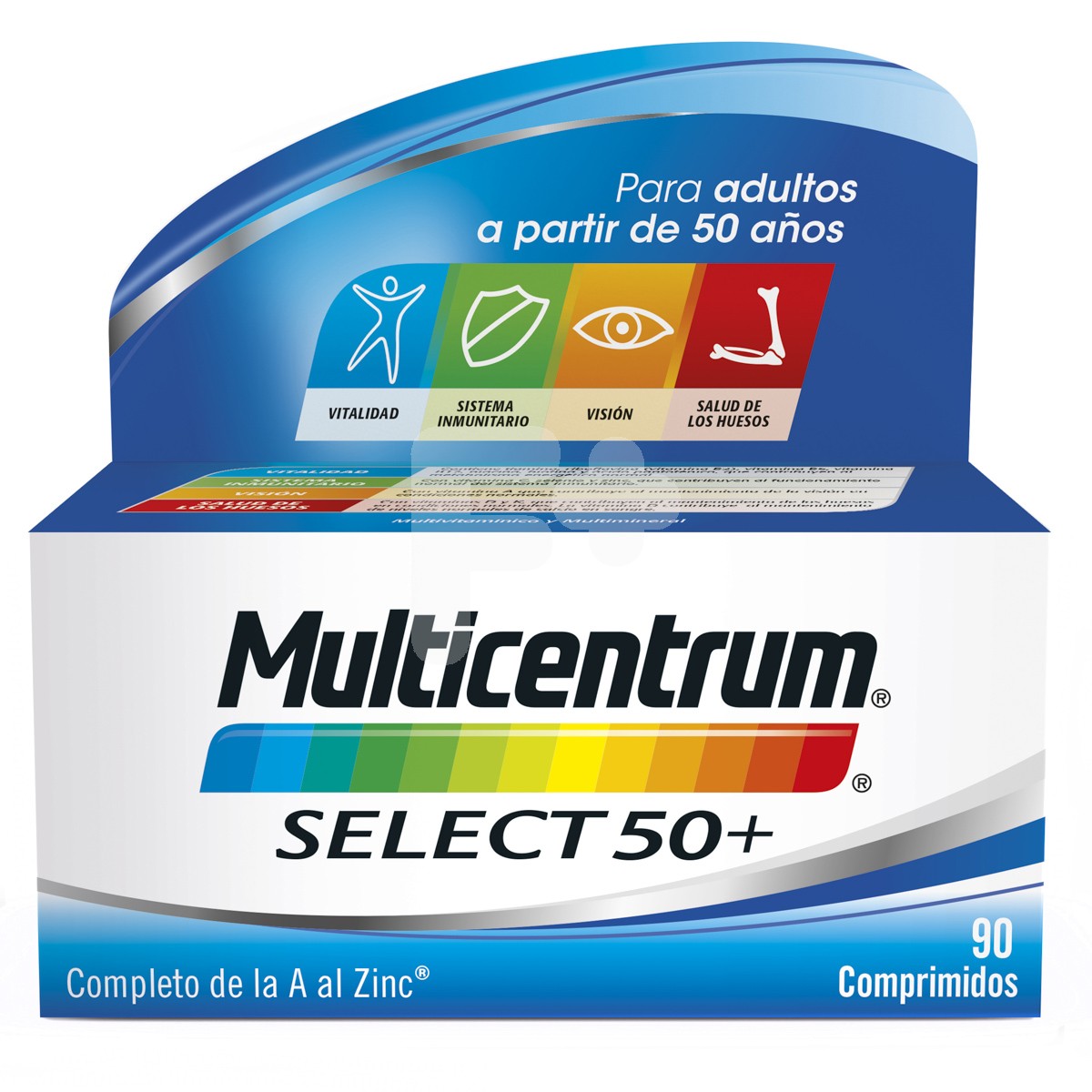 Multicentrum select 50+ 90 comprimidos