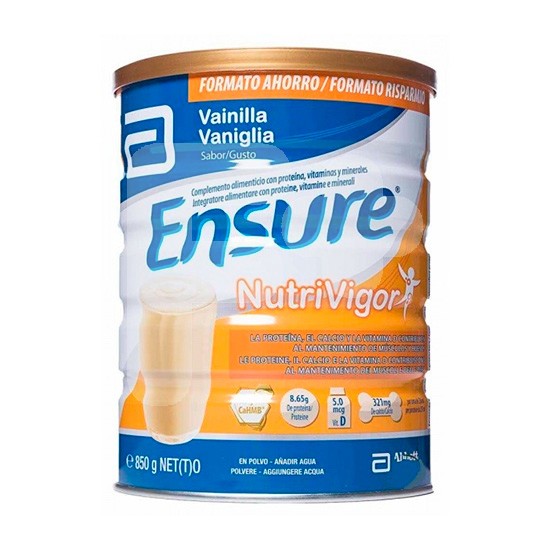 Ensure nutrivigor vainilla 850g