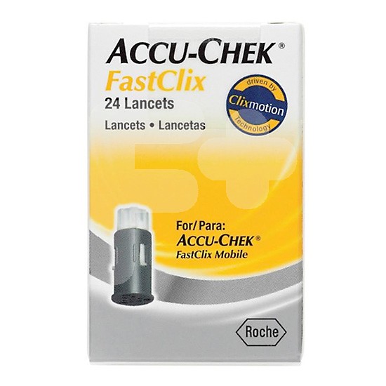 ACCU-CHEK FASTCLIX  24 LANCETAS    ROCHE