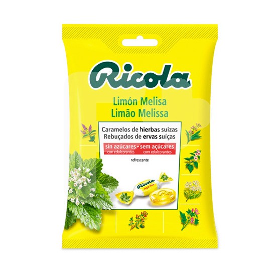 Ricola caramelos limón sin azucar 70g