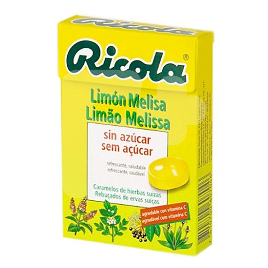 RICOLA CARAMELOS LIMON-MELISA S/A 50 G.