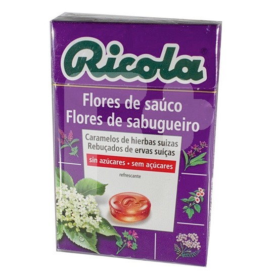 RICOLA CARAMELOS FLOR SAUCO S/A 50 G.