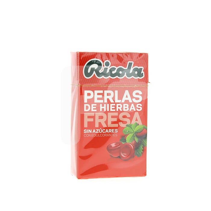 RICOLA PERLAS FRESA-MENTA S/A 25 G..