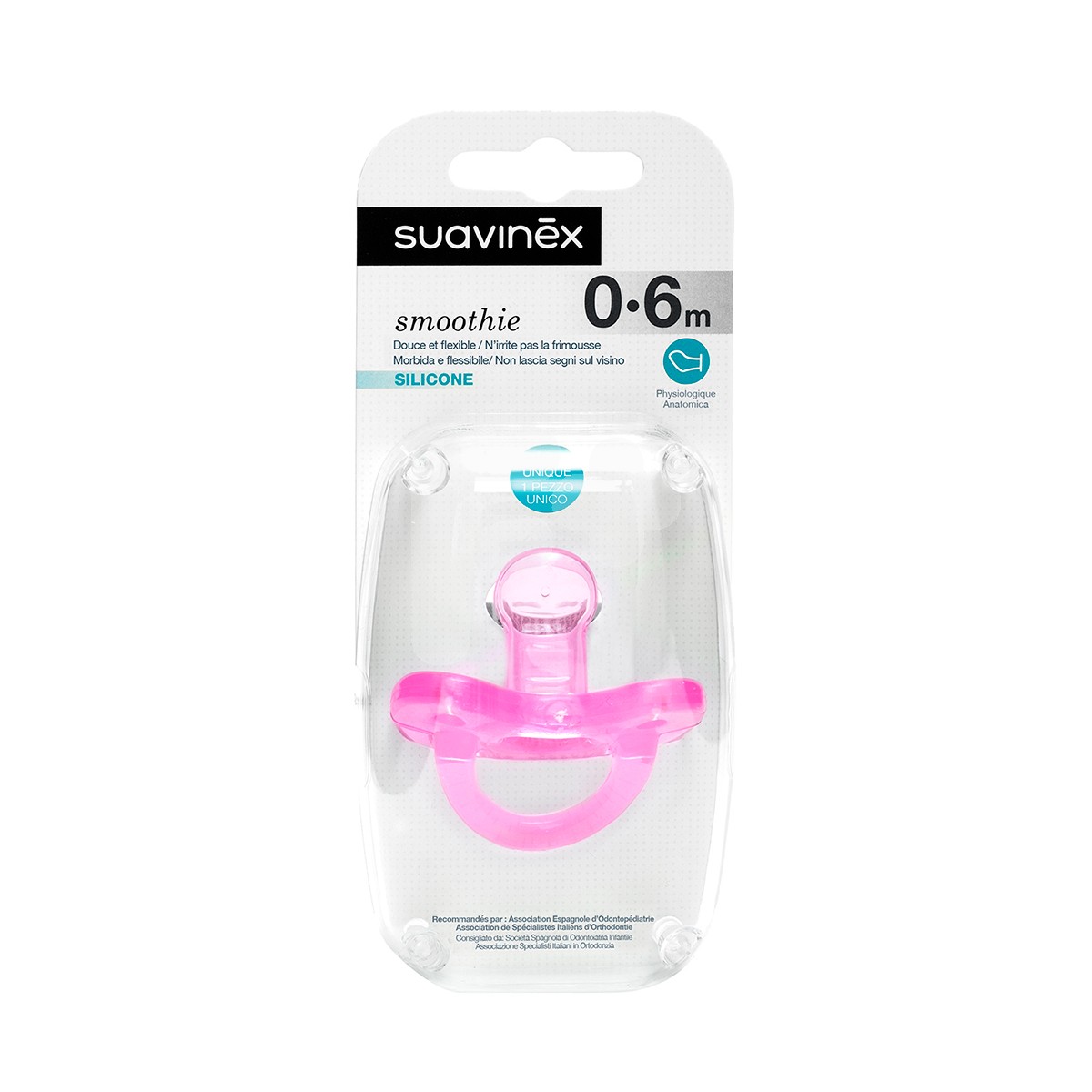 Suavinex Chupete todo silicona 0-6M