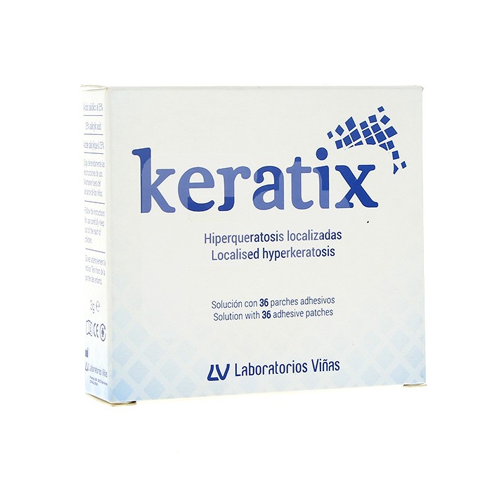 KERATIX PINCEL 3GR+36 PARCHES ADHESIVOS