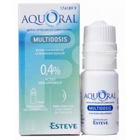 Aquoral Multidosis Colirio Lubricante