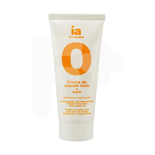 Interapothek crema de manos cero argán 100ml Interapothek crema de manos cero argán 100ml