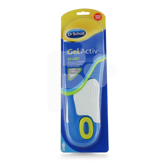 SCHOLL PLANTILLA GELACT SPORT HOMBR 1PAR