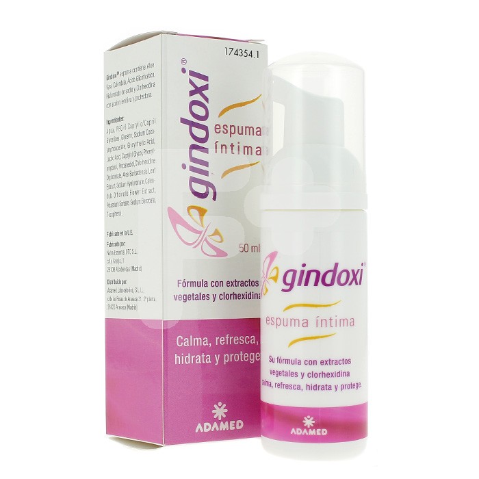 GINDOXI ESPUMA INTIMA 50 ML