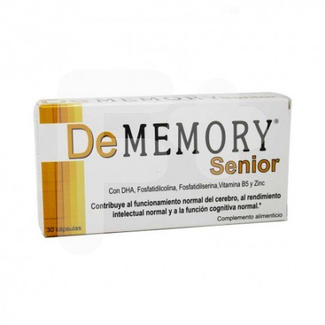 DE MEMORY SENIOR 30 CAPSULAS