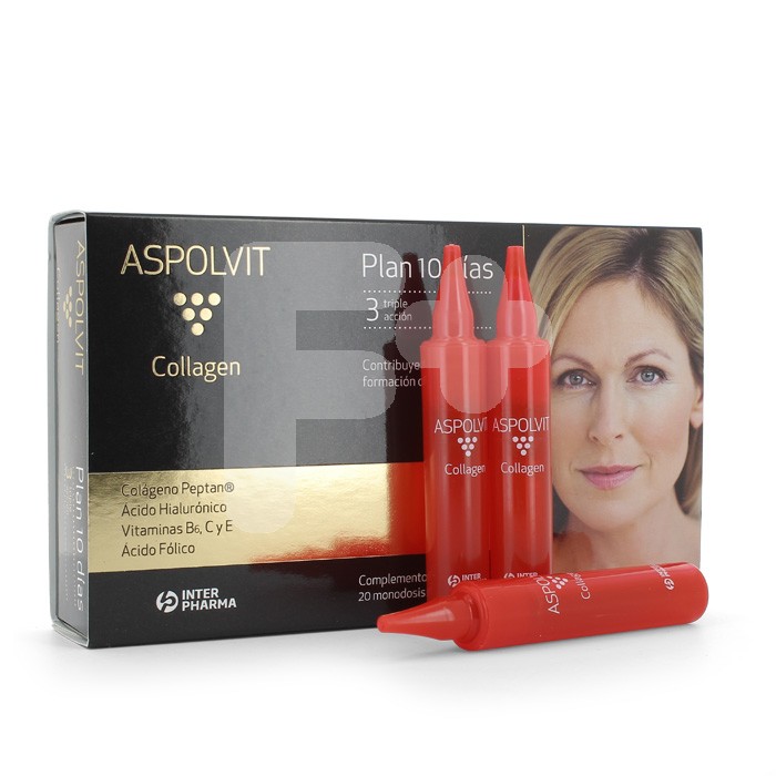 Aspolvit Collagen 20 ampollas x 15ml