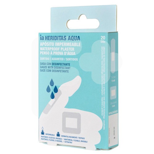 Interapothek apósitos aqua surtido 20uds Interapothek apósitos aqua surtido 20uds