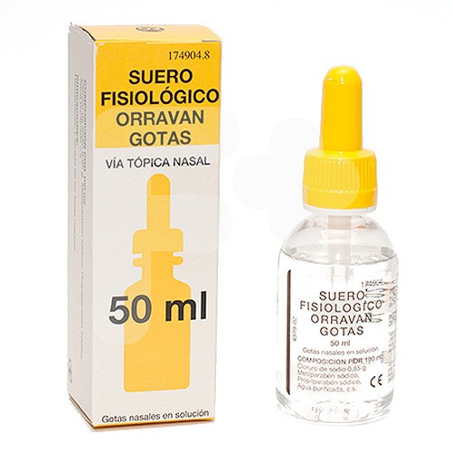 Forte pharma suero fisiológico orravan gotas 50ml