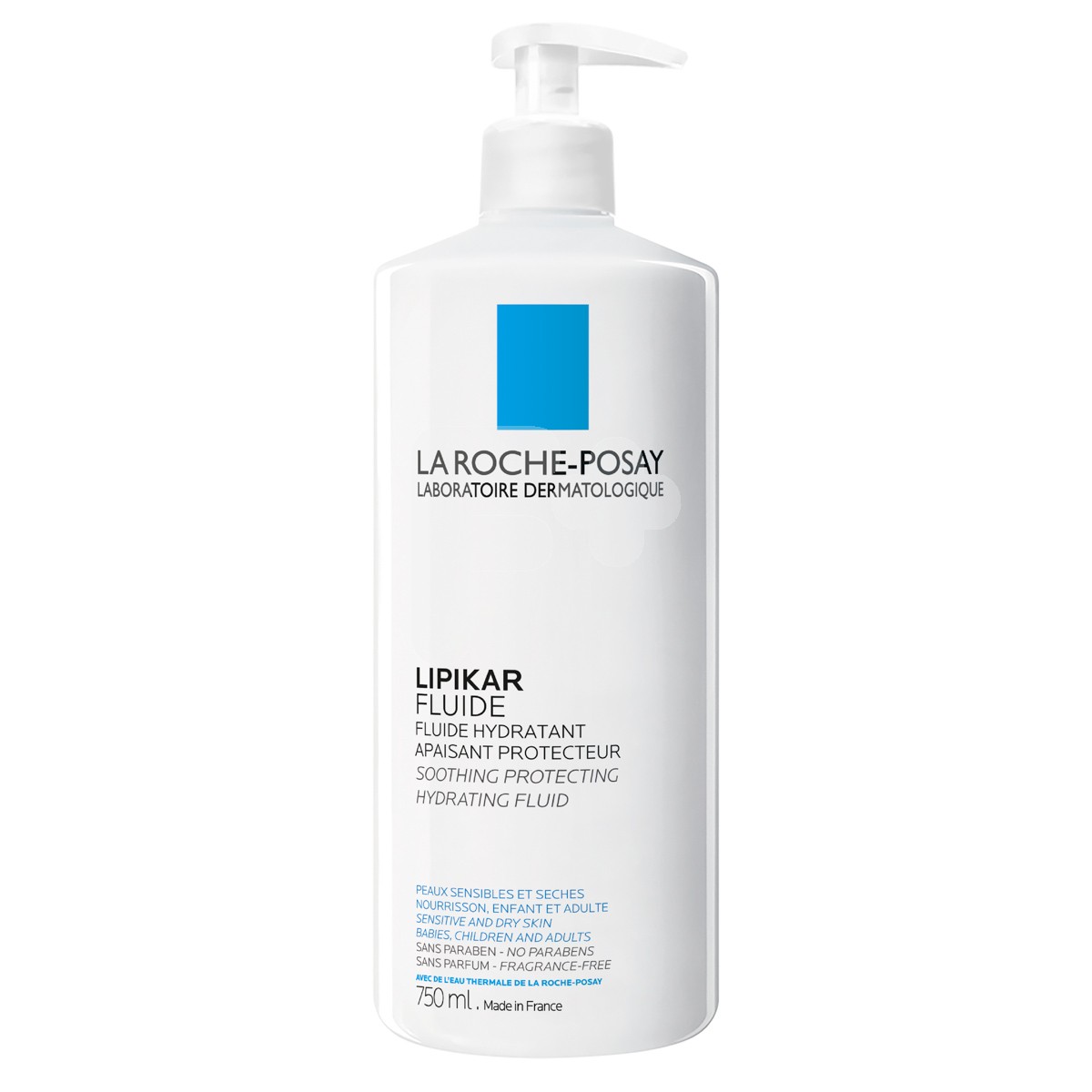 La Roche Posay Lipikar fluido hidratante piel normal/seca 750ml