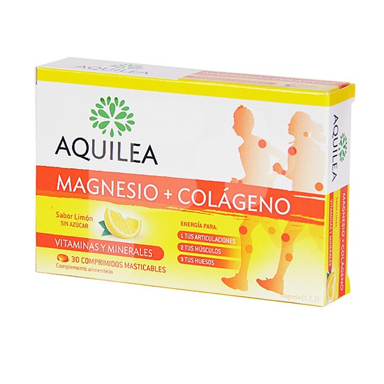 Aquilea Magnesio colageno 30 comp limon