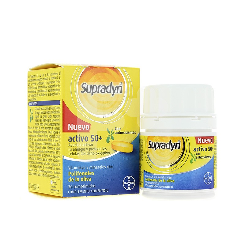 SUPRADYN VITAL 50+ ANTIOX 30 COMPRIMIDOS