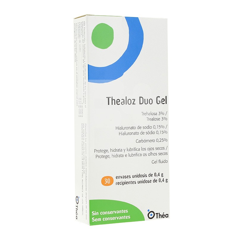 THEALOZ DUO GEL 0,4 ML X 30 UNIDOSIS