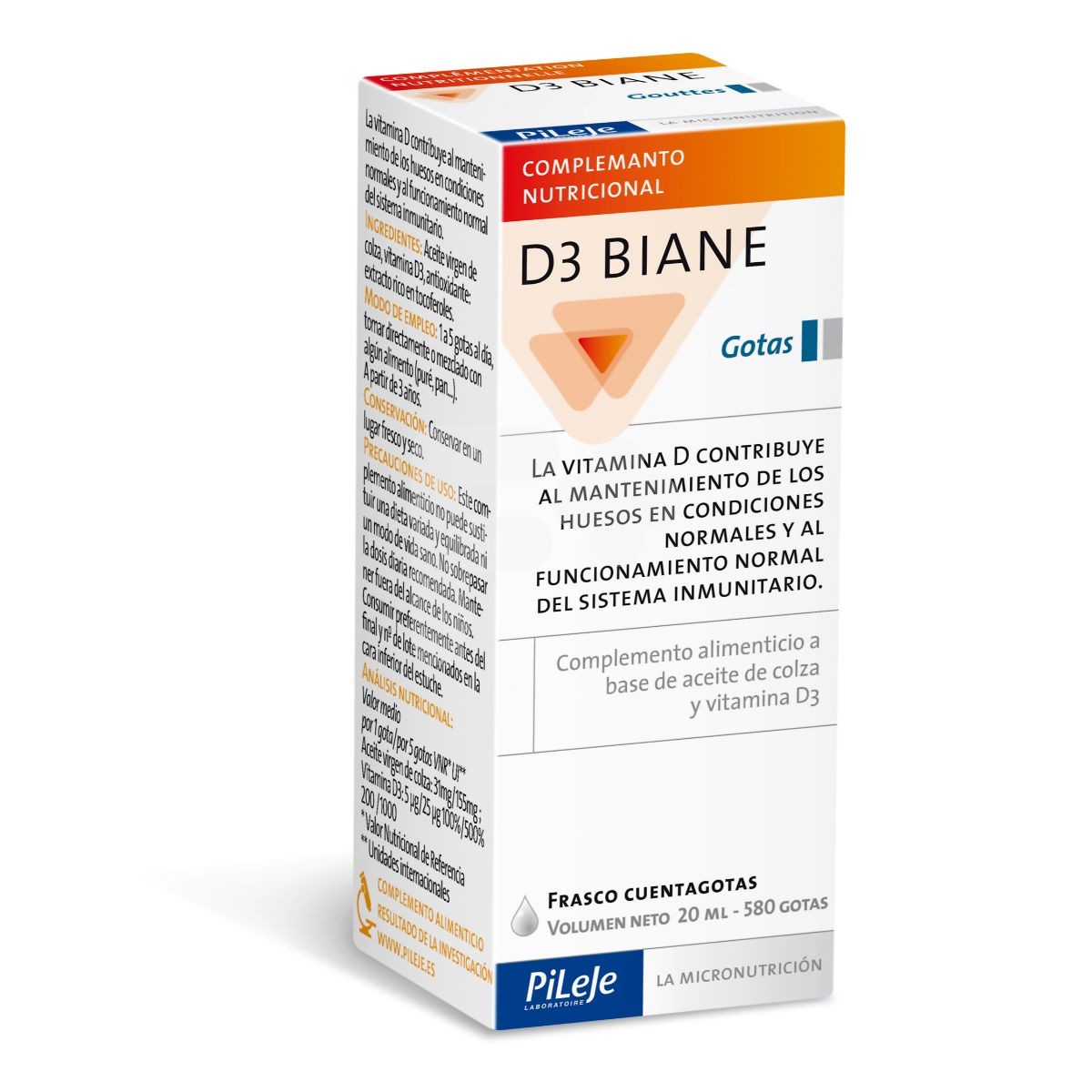 Pileje D3 biane 20ml