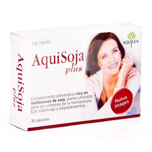 Aquisoja Plus 32 cápsulas magnesio y vitamina D