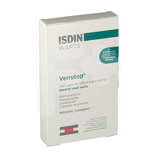 ISDIN WARTS VERRUTOP 4 AMPOLLAS