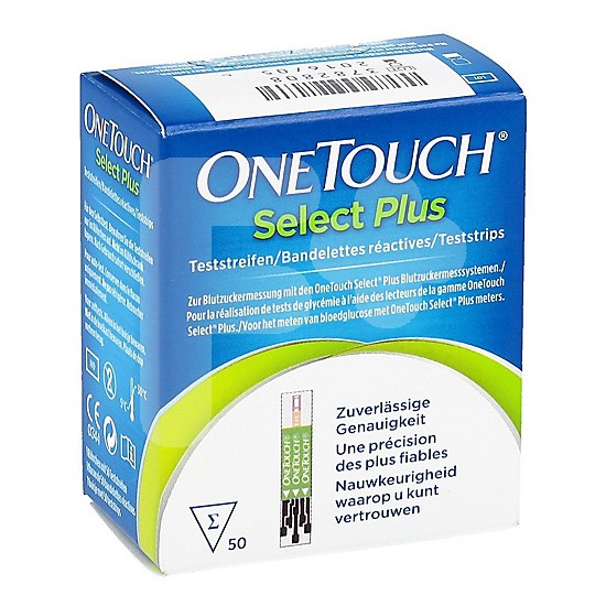 One touch select plus 50 tiras