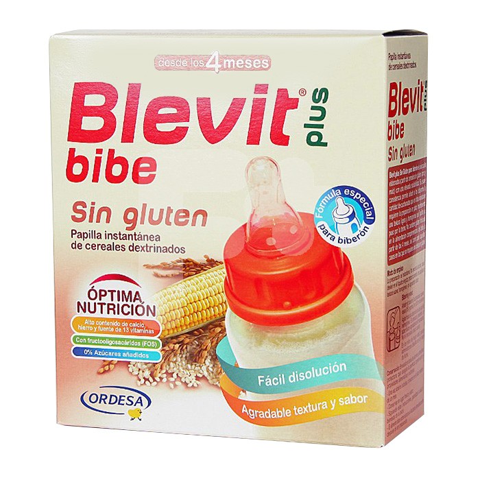 Blevit Plus Bibe sin gluten 600g