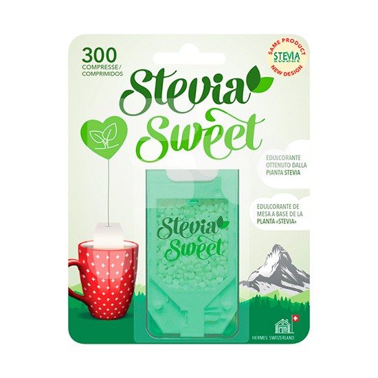 Hermesetas stevia sweet 300 comprimidos