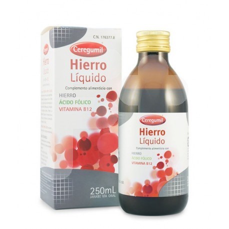 CEREGUMIL HIERRO LIQUIDO 250 ML