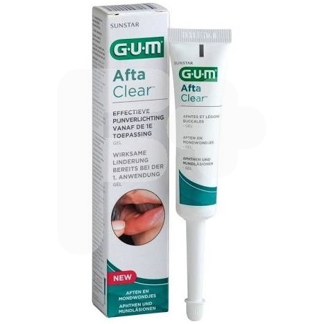 GUM AFTACLEAR GEL 10 ML