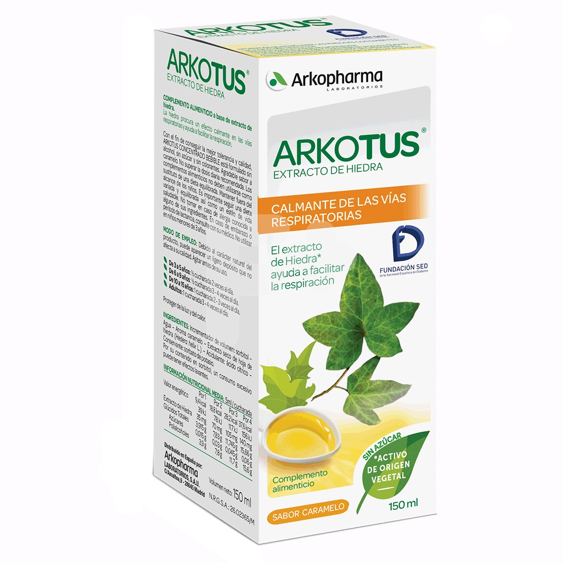 ARKOTUS JARABE EXTRACTO HIEDRA 200 ML