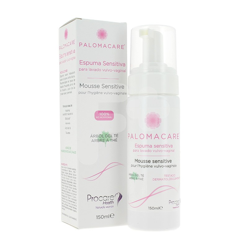 PALOMACARE ESPUMA SENSITIVA VAGINAL 150M