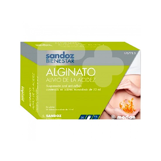 Sandoz Bienestar Alginato 20 sobres