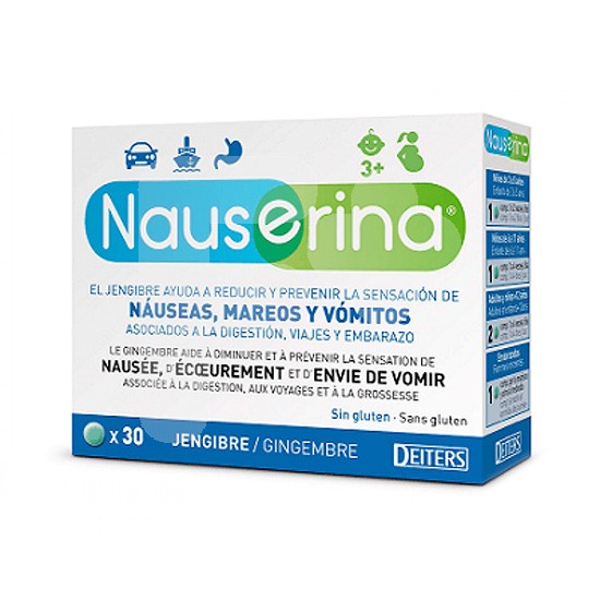 Nauserina 30 comprimidos