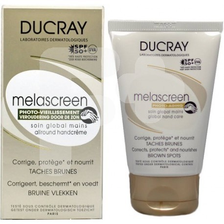 Ducray melascreen crema manos SPF-50+ 50ml